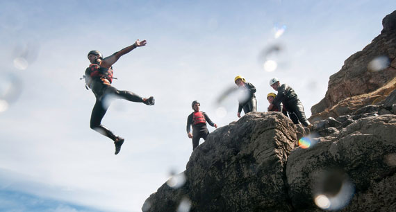 Coasteering