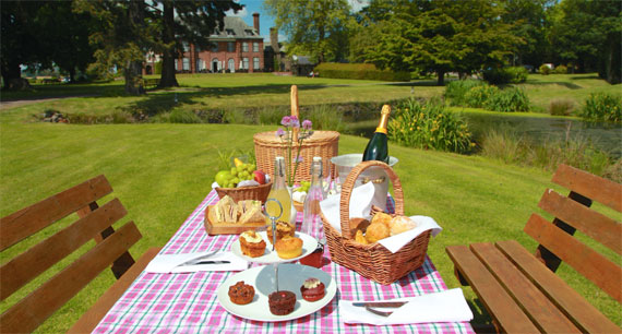 Picnic at Llansantffraed Court Hotel & Restaurant