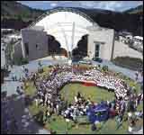 Royal International Pavillion, Llangollen, Credit: photo, courtesy Llangollen Eisteddfod